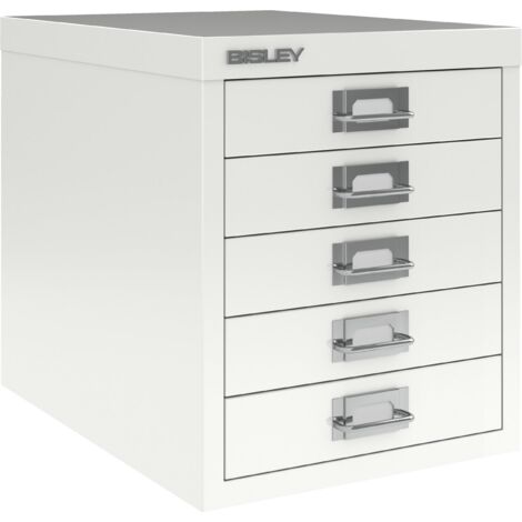 BISLEY MultiDrawer Schubladenschrank Verkehrsweiß (1/5)