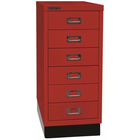 BISLEY MultiDrawer Schubladenschrank     Kardinalrot (1/5)