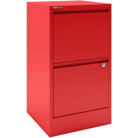 BISLEY Hängeregistratur Schrank Home Office     Kardinalrot (1/5)