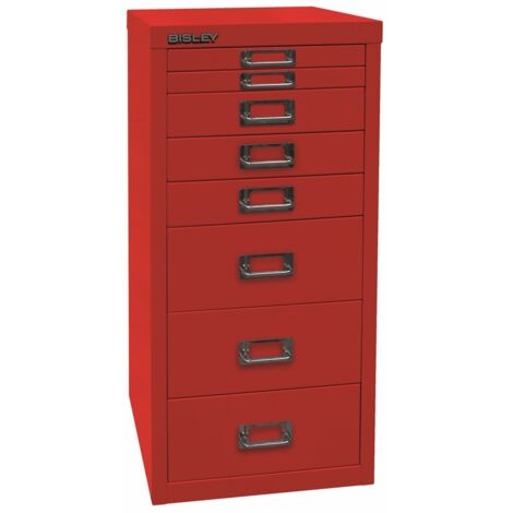 BISLEY MultiDrawer Schubladenschrank     Kardinalrot (1/5)