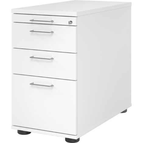 bümö Schreibtisch Serie-Z Rechteck: 140 x 80 cm Graphit Silber