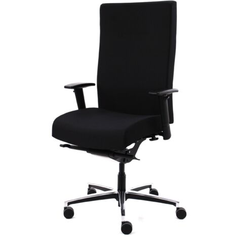 BISLEY Titanos Schwerlast Bürostuhl bis 200 kg     Schwarz (733) (1/5)