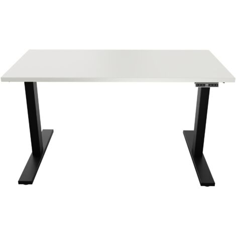 BISLEY E-WonderTech Schreibtisch Rechteck: 140 x 60 cm Weiß (1/5)