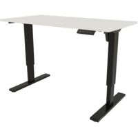 BISLEY E-StarterTech Schreibtisch Rechteck: 160 x 80 cm Weiß