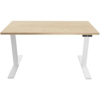 BISLEY E-WonderTech Schreibtisch Rechteck: 160 x 80 cm Ahorn