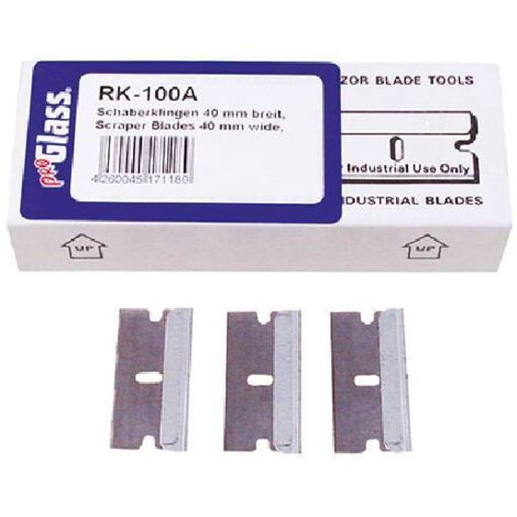 Lames scraper métal