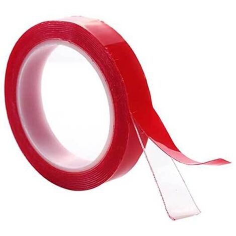 Ruban double face acrylique transparent - 15 mm