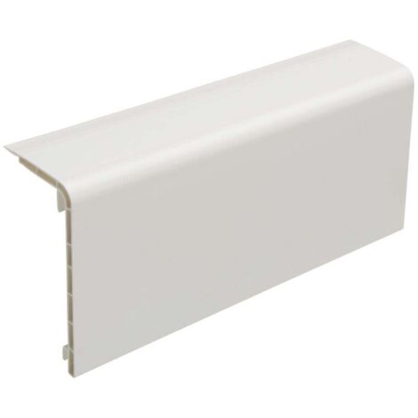 Primo Rohrverkleidungsleiste 2000 x 45 x 110 mm Weiß Wandleiste Verkleidung