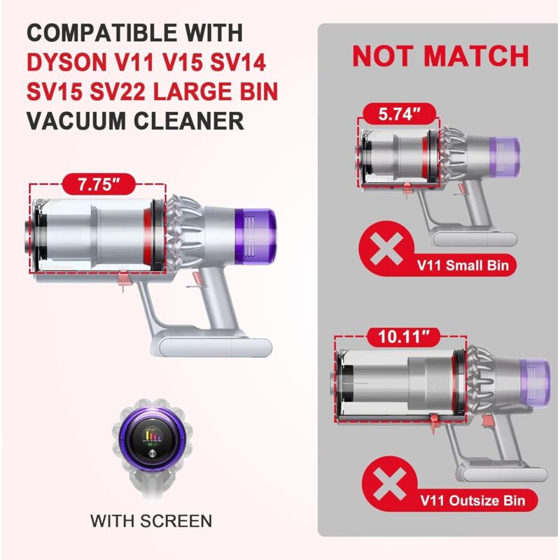 Filtre Maillage De Aspirateur À Main Sans Fil Pour Dreame V9 V10 Mothinseeto