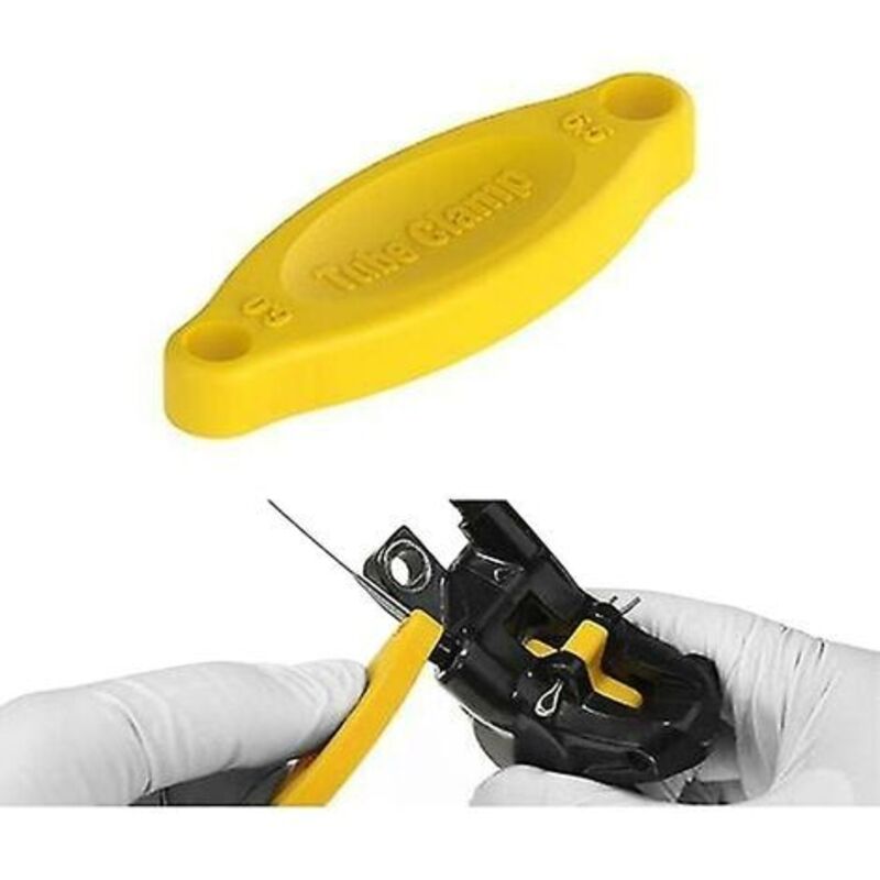 CHUMXINY Kit Purge Frein pour Tektro-TRP Gamme de Freins à Disque Hydrauliques, Comprenant 120ml de Liquide de Frein Minéral, Un Connecteur métallique