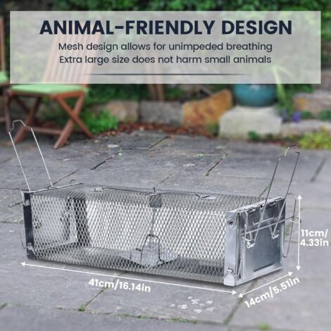 Piège Nuisible,Piège à Souris En Métal Réutilisable, Attrape-rat