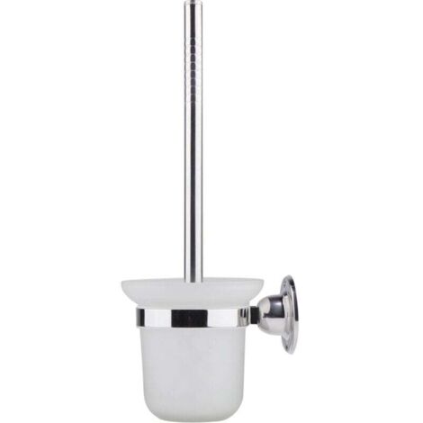AIPERQ Jeffergarden Brosse de toilette murale en acier inoxydable avec support