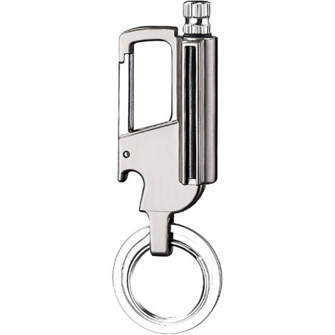 Briquet À Silex À Glissement Latéral Briquet À Meule En Métal Allume