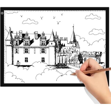 Tablette Lumineuse A3 Magnétique avec Luminosité LED Réglable Précise ...