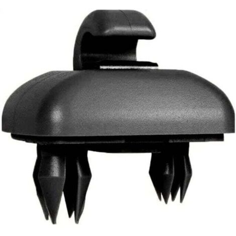 Reemplazo del soporte del gancho del Clip del parasol del coche para Audi A1 A3 A4 A5 Q3 Q5 (8E0 857 562) A7 B6 B7 B8 S4 S5, negro (1/3)