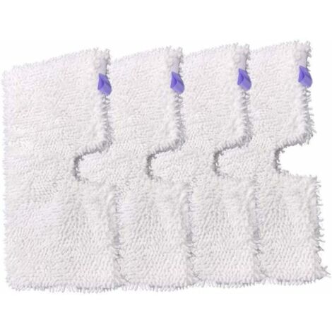Almohadillas de limpieza de repuesto de microfibra para el hogar, 4 Uds., para fregonas de vapor Shark S3500 S3550 S3901 S3601 S3501 Series