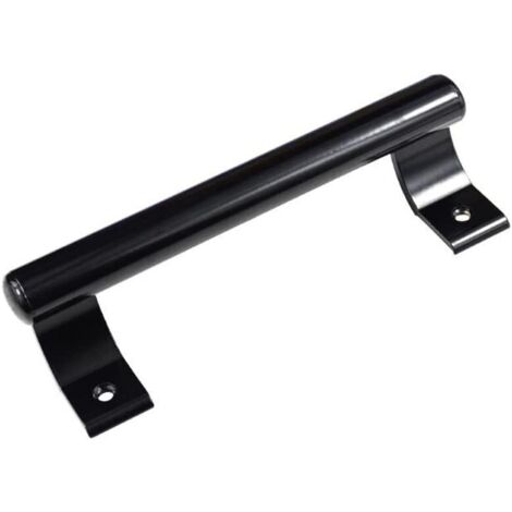 Manija de puerta corredera de aleación de aluminio de 200 mm Manija de puerta de vidrio para balcón Manija de puerta de gabinete de baño Manija de puerta de almacén Manija de metal moderna (gris) (1/4)