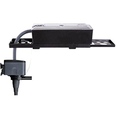 Filtre supérieur WP-4880F pour aquarium Filtration efficace Circulateur d'eau et oxygénation Idéal pour aquariums d'eau douce et d'eau de mer Puissance : 45 W Débit maximal : 3 000 l/h Original (1/4)