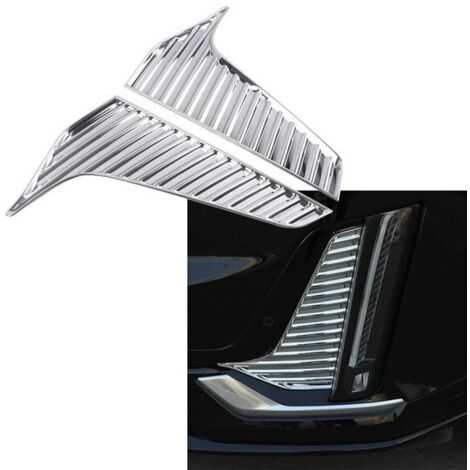 1 paire de bandes décoratives pour feux antibrouillard avant Cadillac XT6