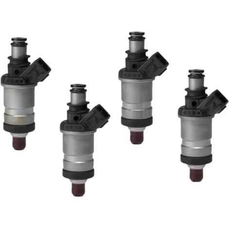 Lot de 4 injecteurs de carburant 06164-P2A-000 06164P2A000 06164 P2A 000 compatibles avec Honda Accord Civic Odyssey Acura RL TL Integra