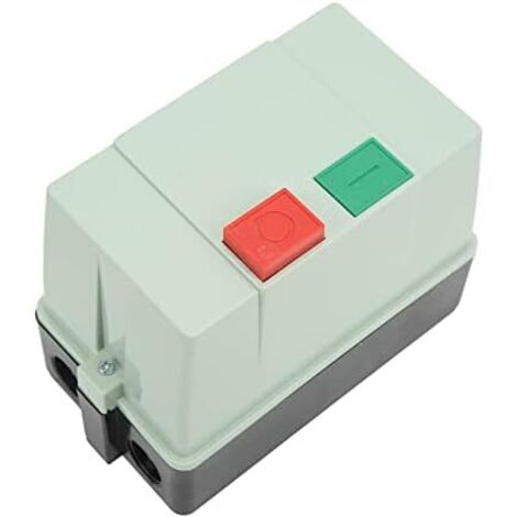 Aiperq – Démarreur magnétique triphasé AC 380 V – Protection surcharges et pertes de phase – Courant 25-32 A – Indice IP65