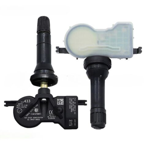 Convient pour le capteur de pression des pneus Jeep Dodge 68313387AA 68313387AB, 4 pièces par ensemble