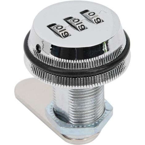 MagiDeal Cadenas à Combinaison 4 Lettres 56mm Bleu - Serrure Sûre Pour Casier Gymnase, Sports, Boîte à Outils Et Stockage