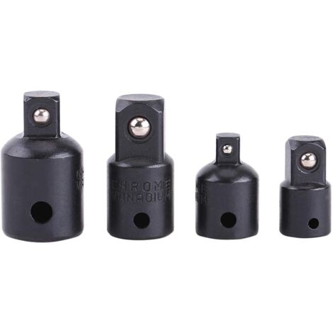 Augmentateur À Chocs,4pcs 1/2-3/8 pouce Adaptateur De Douille convertisseur et réducteur
