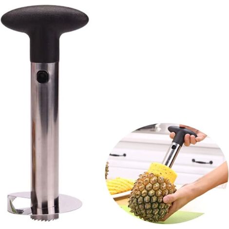 Coupe Ananas, Découpe Ananas en Acier Inoxydable, Trancheur d'Ananas, pour la Maison et la Cuisine (1/5)