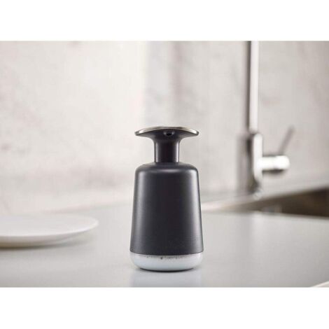 Aiperq Distributeur de Savon Sanitaire - Noir - Capacité : 250 ml