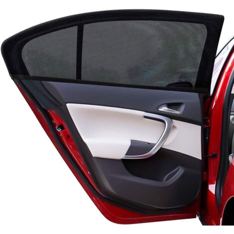 Aiperq Pare Soleil Voiture Bébé, 2 Pcs Chaussette Voiture Soleil pour Enfants et Animaux, Protection UV Maximale, Compatible avec la Plupart des Auto (Peut S'étend à 110 50 cm)