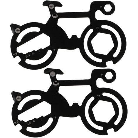 Mini Clé à Molette Multifonction – Porte-clés Outil, Métal, 6,5 Cm, Neuf