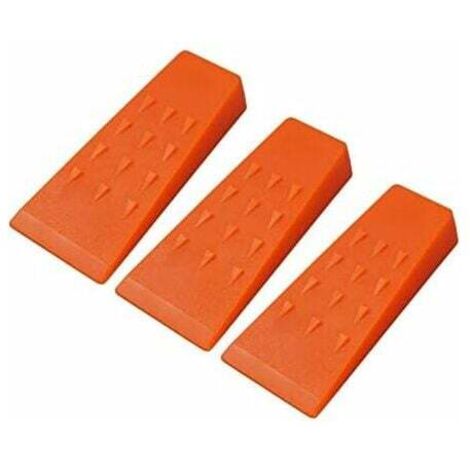 [JAMAIS UTILISÉ]  Coins, coins d'abattage forestier 140 mm en plastique ABS（3 pièces） AIPERQ