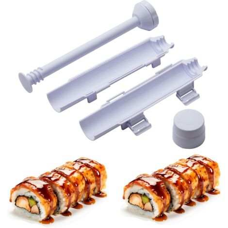 Kit pour faire des sushis, riz en plastique, légumes, viande, ustensiles de cuisine à monter soi-même (1/4)