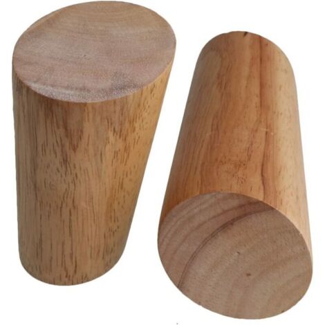 KOSHIFU 4PCS Pieds de Meuble Bois de Rechange 12cm, Pieds de Canapé en