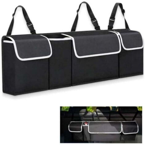 Organizzatore per interni auto in tessuto Oxford, contenitore pieghevole per auto con accessori (1/4)
