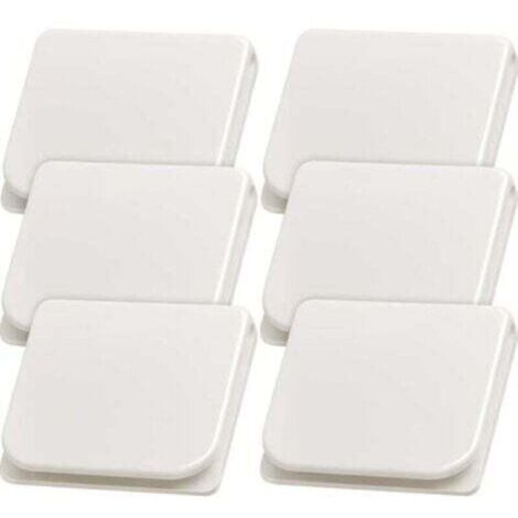 Fermagli per tenda da doccia, fermagli antivento per tenda da doccia, fermagli autoadesivi per tenda, fermagli di protezione per doccia (6 pezzi) (1/4)
