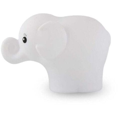 Veilleuse pour enfants en forme d'éléphant, veilleuse LED portable rechargeable, convenant aux enfants, filles, adultes et garçons.