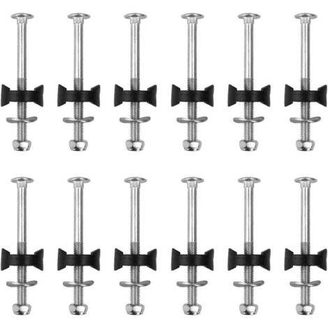 Kit de 12 vis pour trampoline, accessoires en acier galvanisé, compatibles avec les trampolines. (1/4)