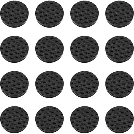 Lot de 16 patins antidérapants pour meubles, autocollants Lot de 16 patins antidérapants pour meubles, autocollants