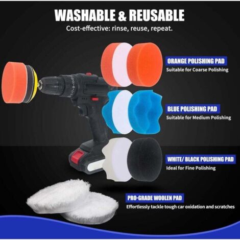 Kit De Polissage Lake Country CCS – 7 Tampons – Neuf Sous Emballage – Réf. BL51LAKE016