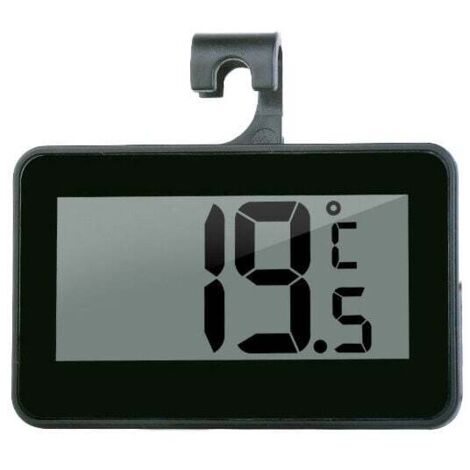 Thermomètre numérique LCD, thermomètre de refroidissement idéal, petit et maniable, noir, 626712 mm (1/4)