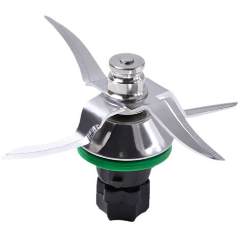 Crea – Couteau Thermomix TM5 – Lame en acier inoxydable 132mm – Compatible robot Vorwerk TM5 – Remplacement facile et entretien simplifié (1/5)