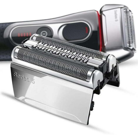 Tête de rechange pour rasoir Braun S5 série 5 (grille et coupe) compatible avec les modèles 5190cc, 5020, 5030, 5040, 5050, 5070 et 5090.