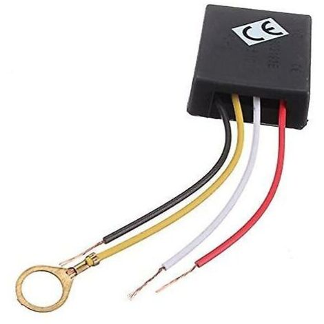 C.A. 220V 3 Voies Tactiles Capteur De Contrôle Interrupteur Gradateur Lampe De Bureau Pièces Légères (1/4)