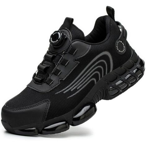Hitmars Chaussures De Sécurité Hommes Femmes - Embout Acier Antidérapantes 36-48 EU
