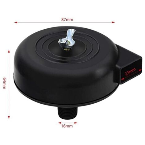 Compresseur d’Air Silencieux avec Filtre Intégré – Raccord 3/8 Pouces et Filetage 16 mm pour Atelier et Usage Professionnel (1/3)