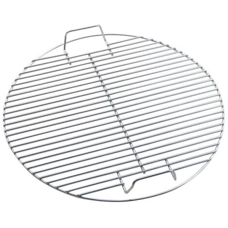 Grille de barbecue chromée 44.5 cm – Acier résistant – Compatible barbecues charbon Weber – Remplacement durable (1/4)