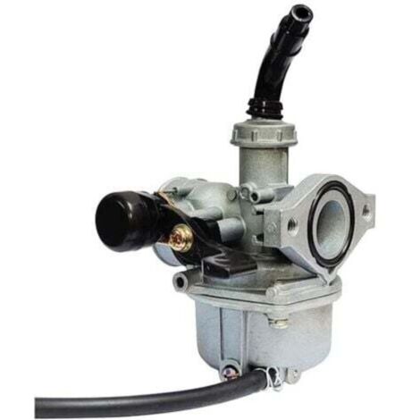 Carburateur PZ19 pour moteur 4 temps 50 à 125 cm³ – compatible mini-quad, ATV, pit bike et dirt bike – avec valve manuelle (1/5)