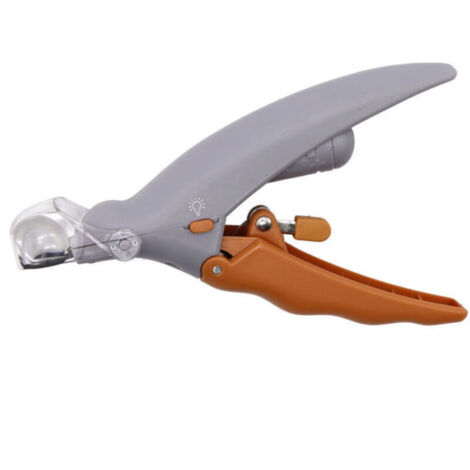 Coupe-ongles professionnel pour chats et chiens avec LED intégrées et loupe 3x – Précision chirurgicale, lame acier inoxydable (1/4)